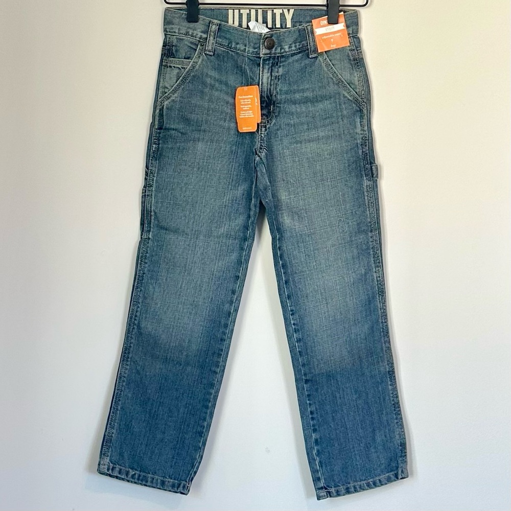 NWT Gymboree Boys Utility Jeans - Size: 7